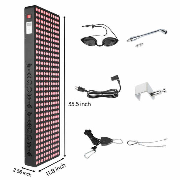 Serevo SR-S1000 — Red & Infrared Light Therapy Tower (1000W)