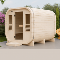 Square Sauna Room – Light Edition