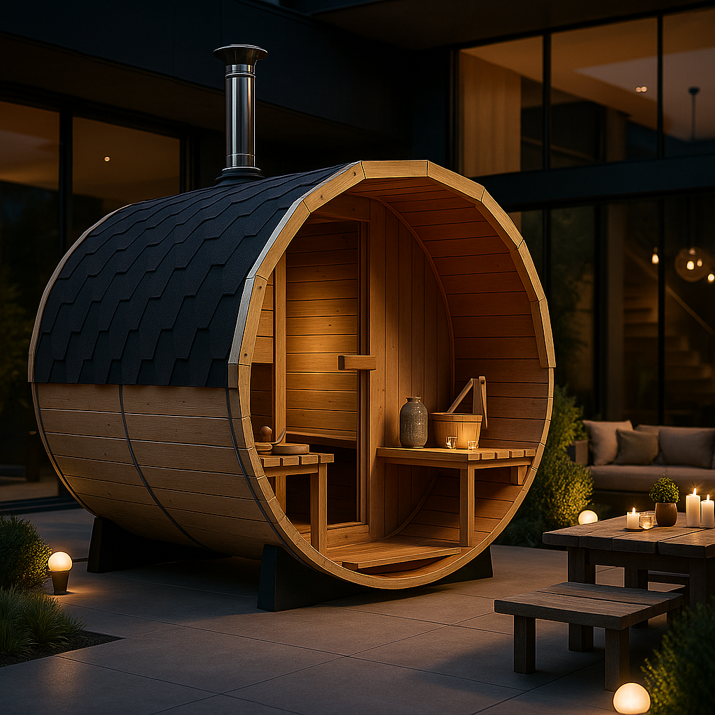 Barrel Sauna - Shadow