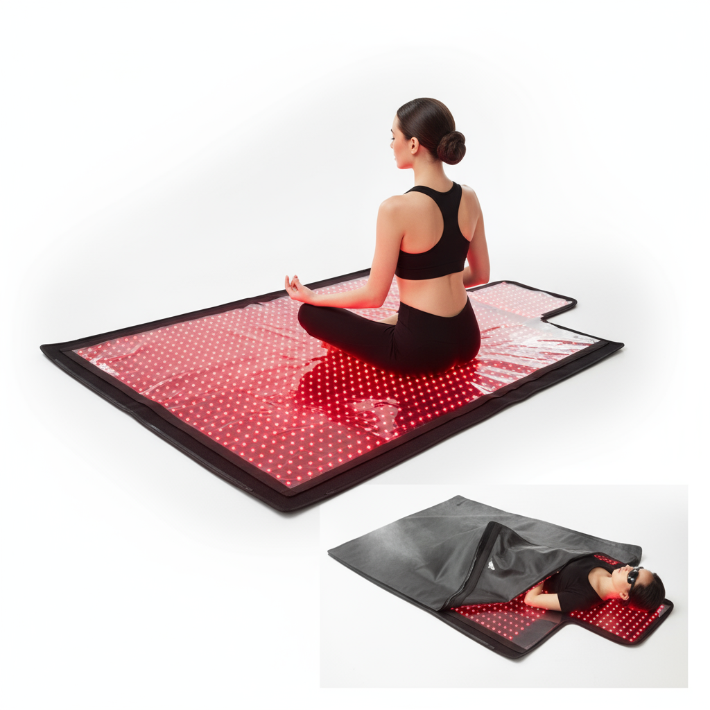 Serevo Elite Full-Body Infrared Therapy Mat – SR-KC09 (Dual-Chip 200W | 660nm + 850nm Red Light Panel)