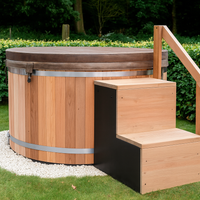 Compact Oval Hot Tub