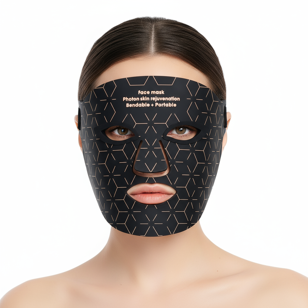 Serevo SR-M4 LED Light Therapy Mask – Advanced 5-Wavelength Rechargeable Silicone Facial Rejuvenation Device