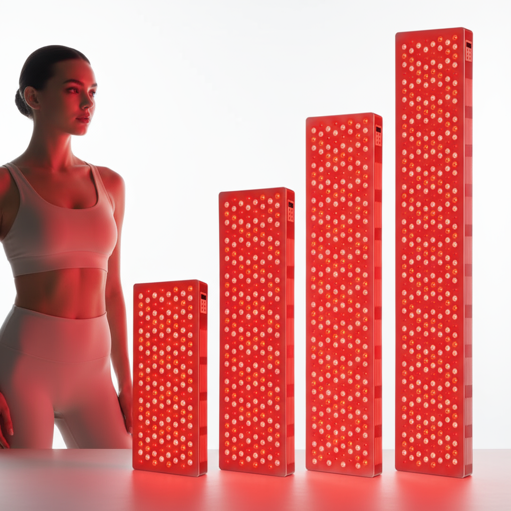 Serevo SR-A240 Red & Infrared Light Therapy Panel — Advanced Whole-Body Light Rejuvenation System (1200W)