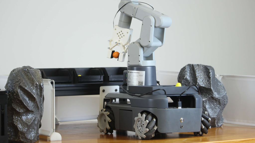 Robotics Education Solution：6-axis Robot & Compound Robot with 3D vision