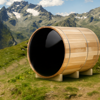 Barrel Sauna – Panoramic Collection