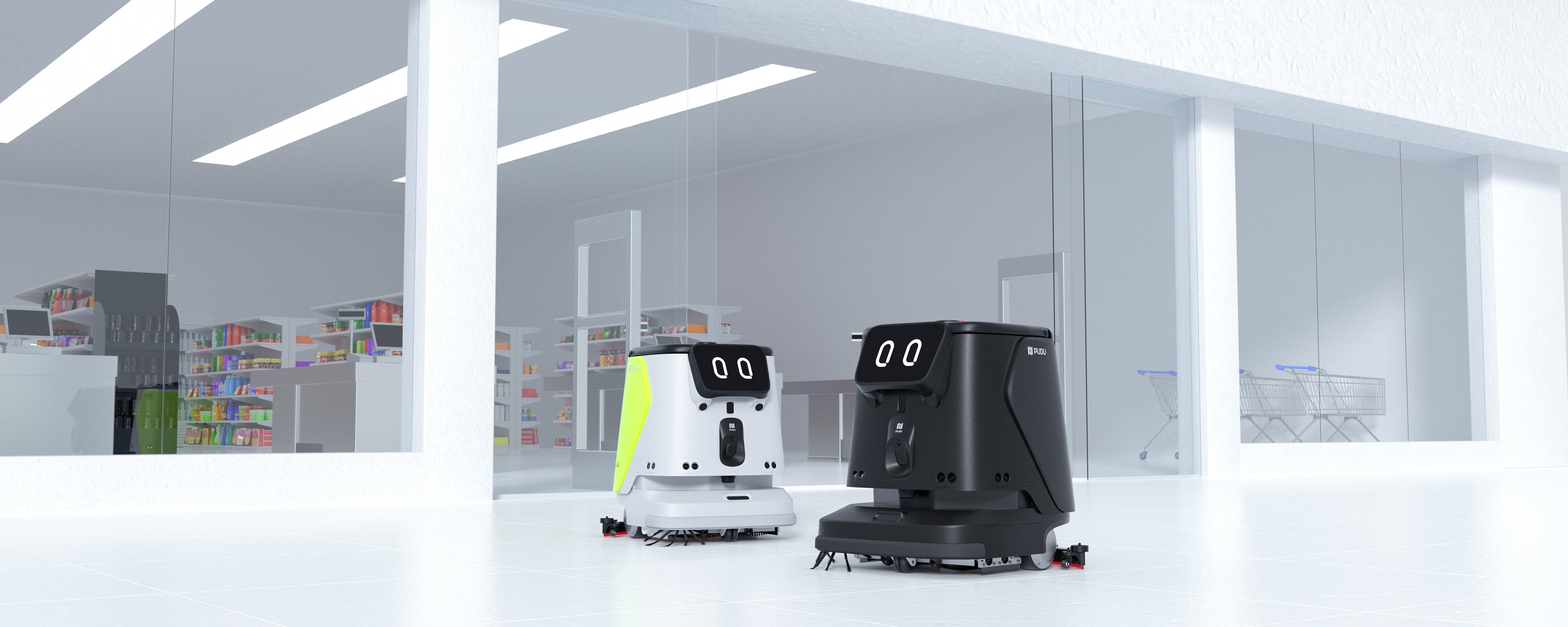 Pudu CC1 Pro – AI-Powered Autonomous Cleaning Robot