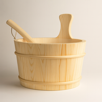 4L Sauna Bucket and Ladle