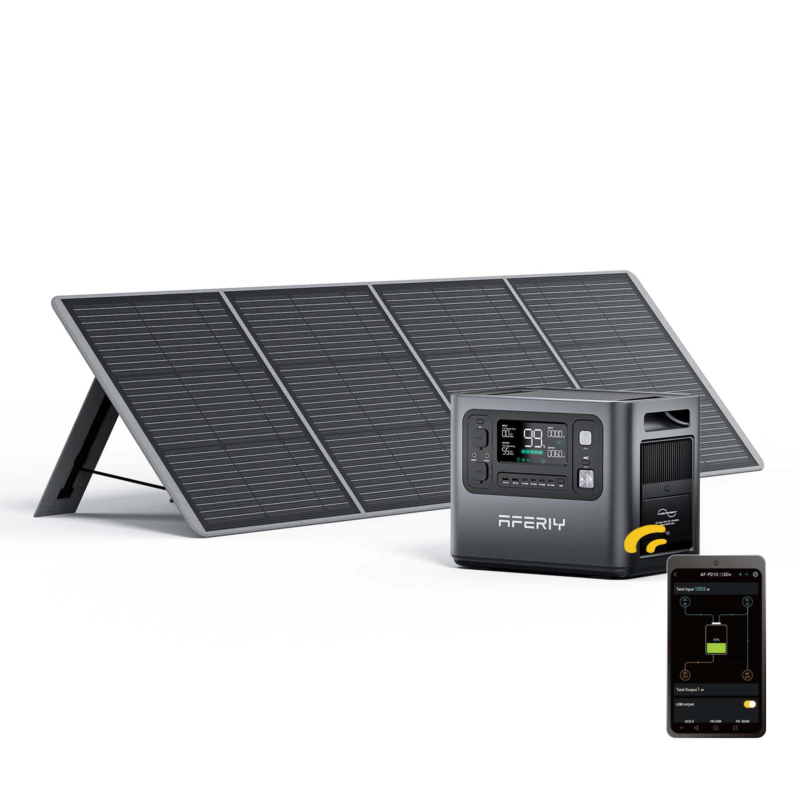 AFERIY P210 Portable Power Station 2400W 2048Wh