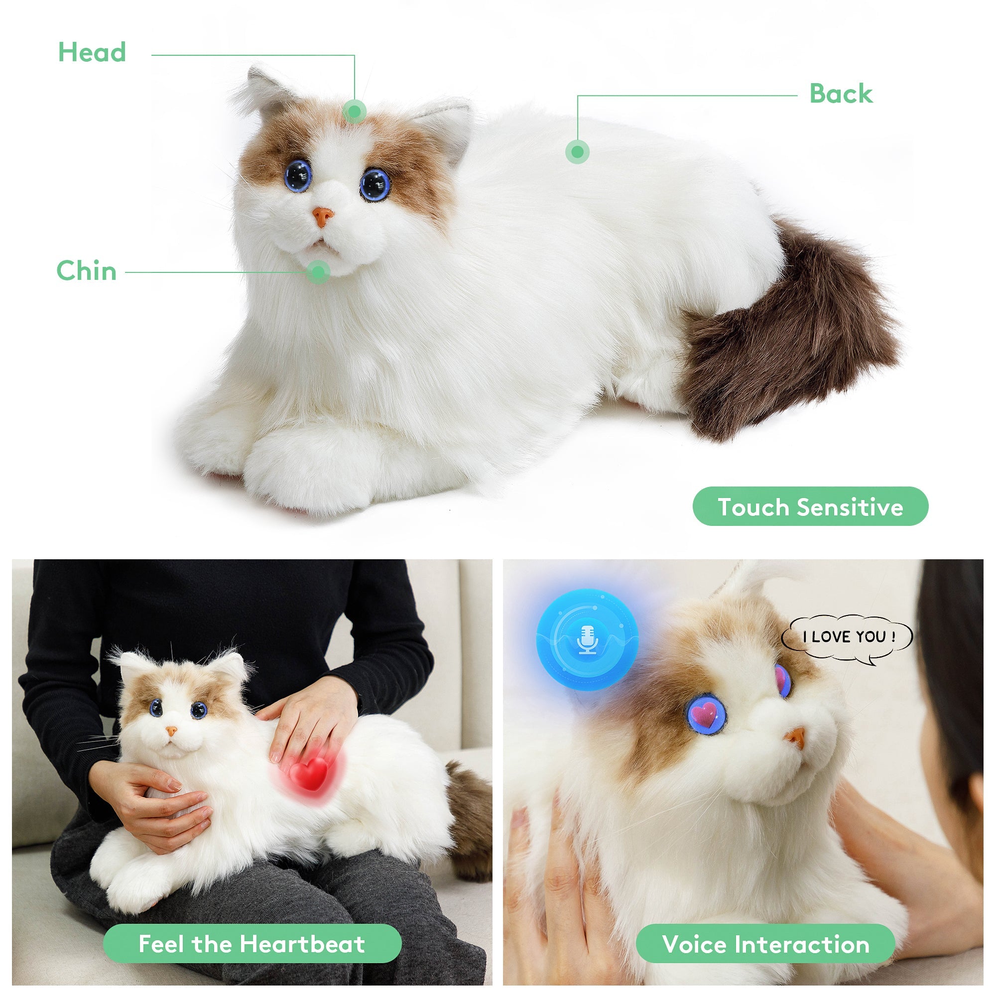 Elephant Robotics metaCat: Gift The Purr~Fect Companion Robotic Pet Cat Persian