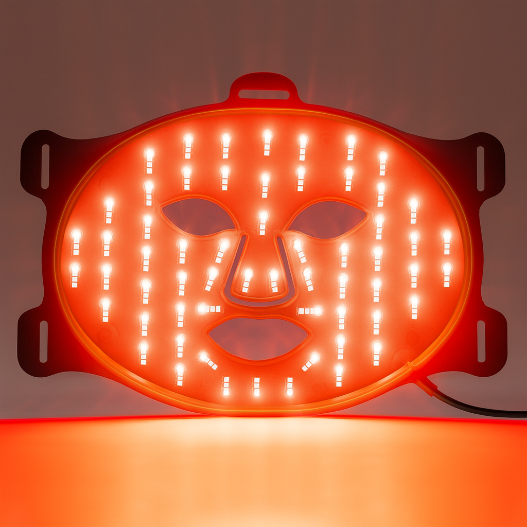 Serevo SR-M4 LED Light Therapy Mask – Advanced 5-Wavelength Rechargeable Silicone Facial Rejuvenation Device