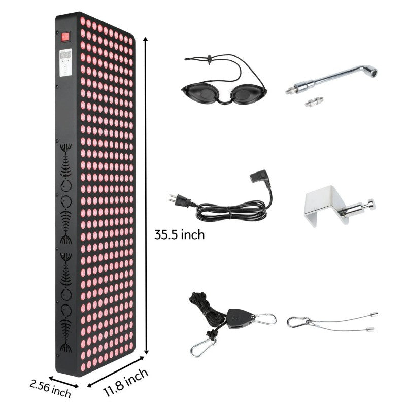 Serevo SR-S1500 — Premium Red & Infrared Therapy Tower (1500W)