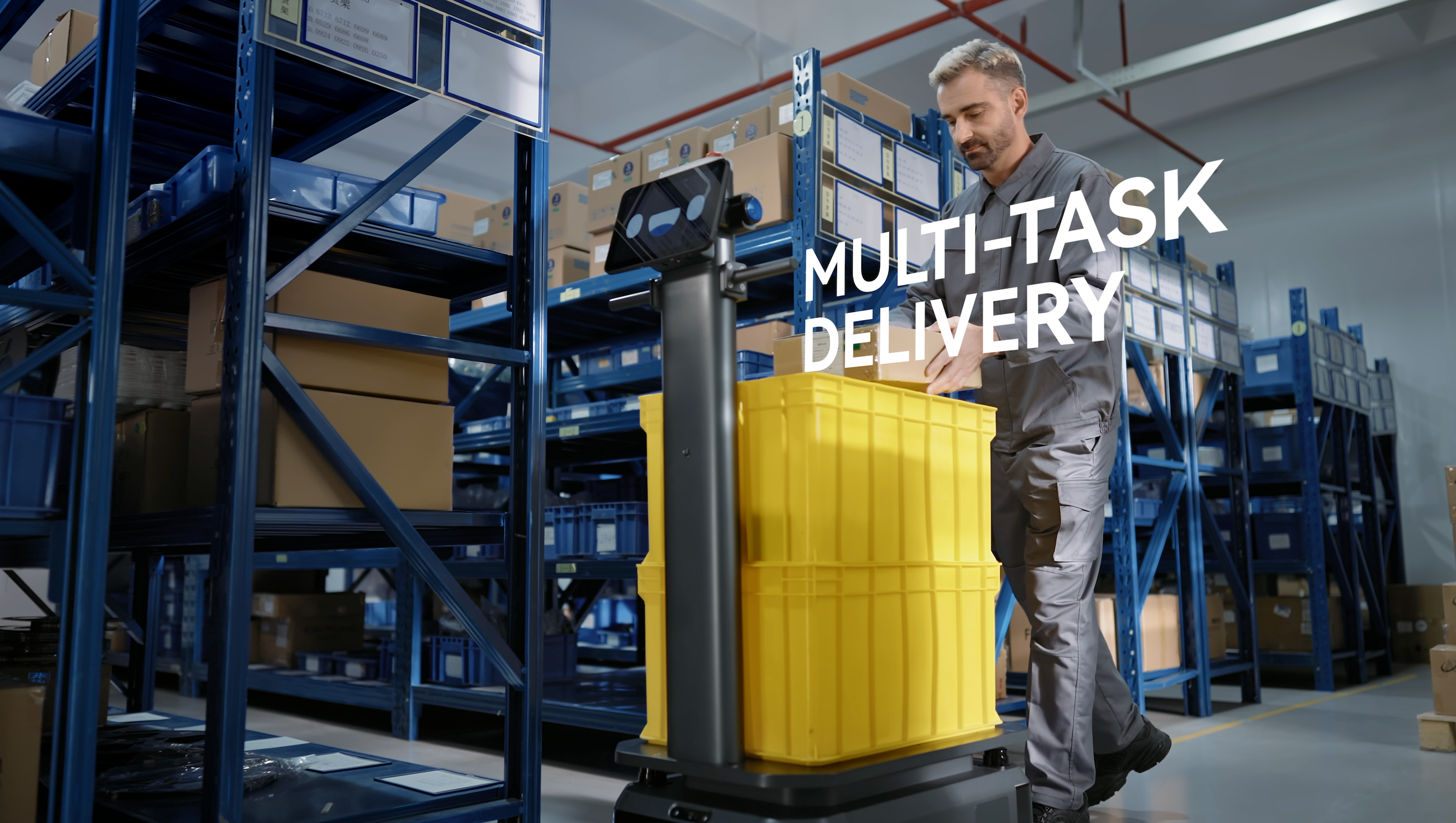 PUDU T300 – Industrial Delivery Robot