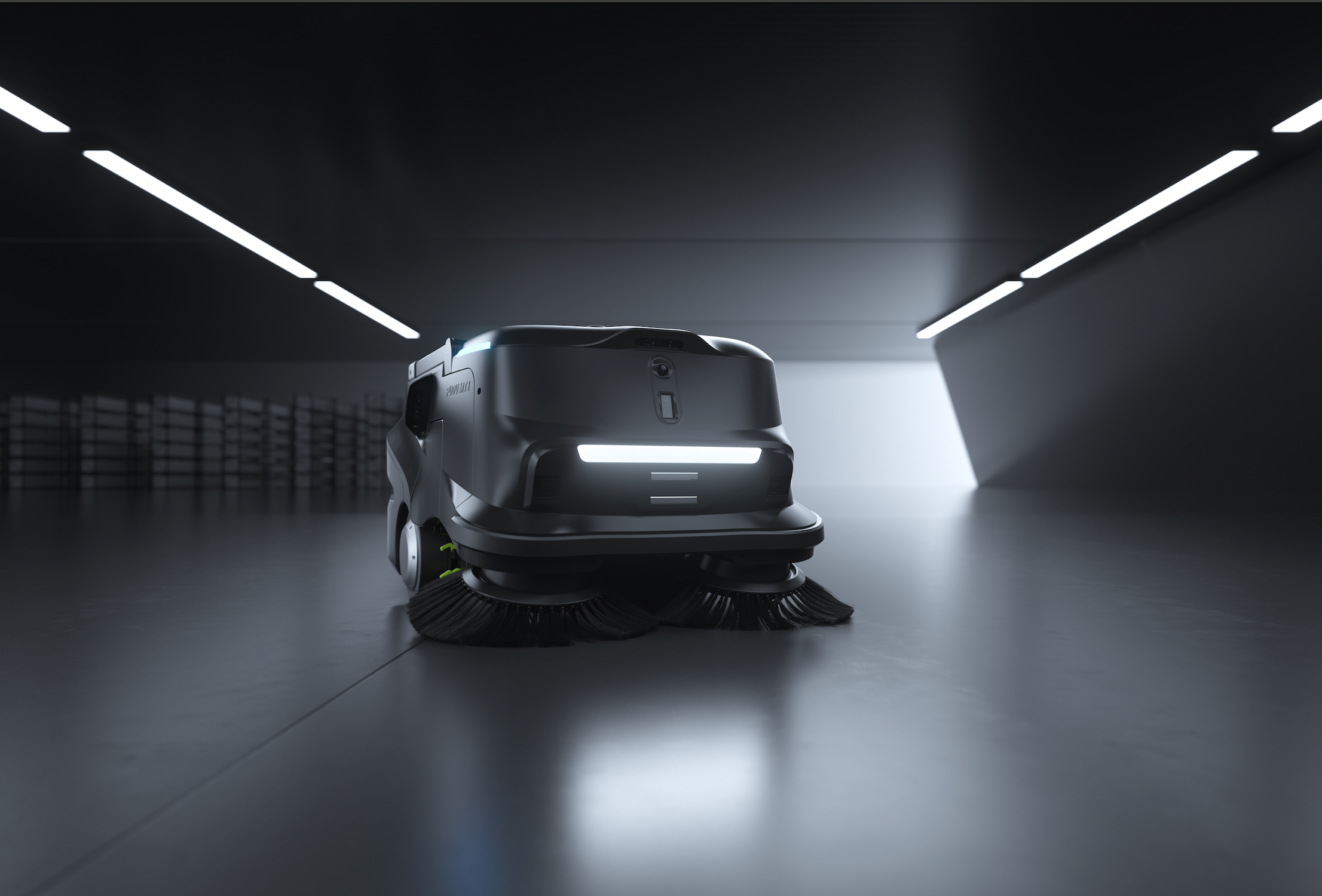 PUDU MT1 – AI-Powered Robotic Sweeper