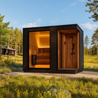 Outdoor Combo Sauna – Dual Purpose Luxury