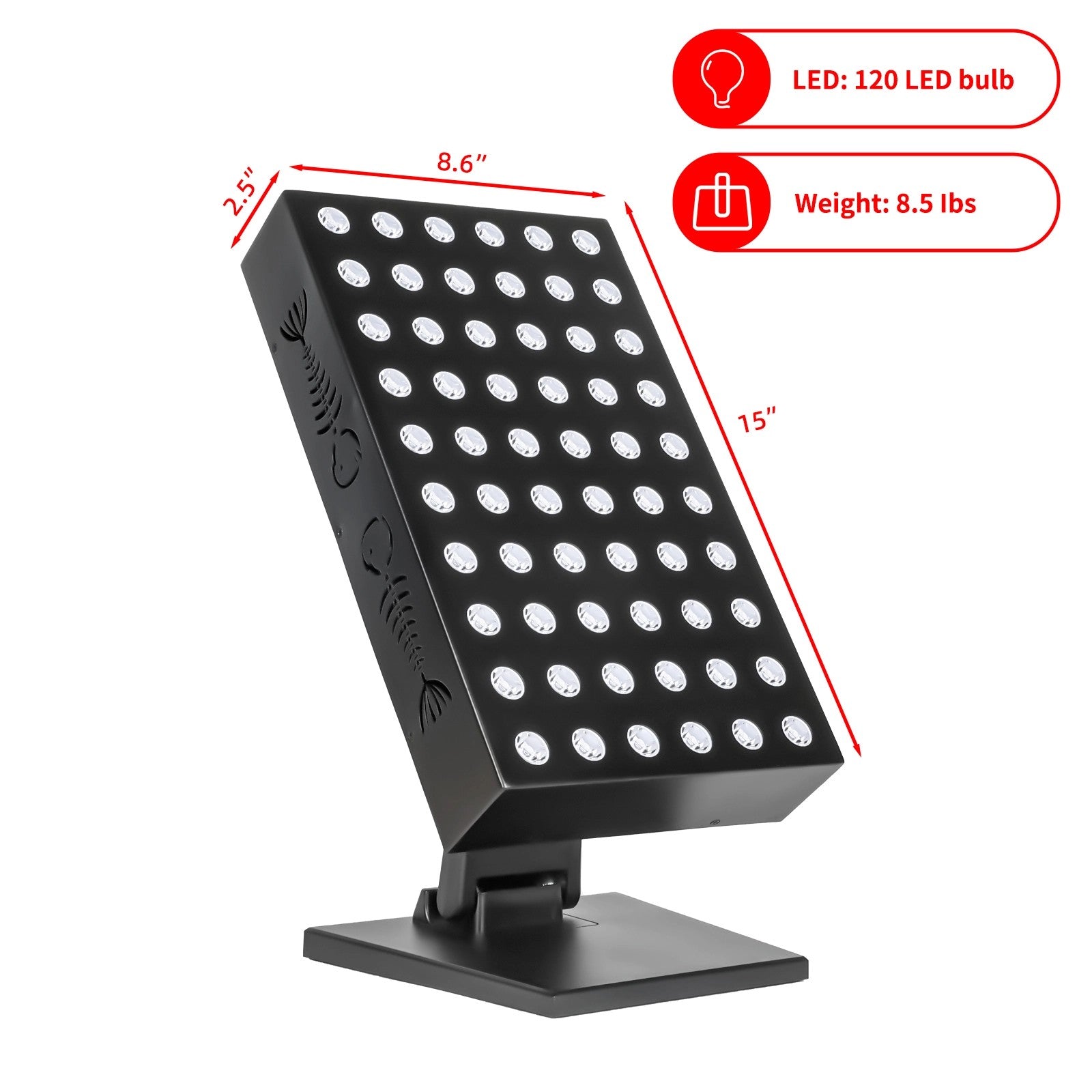 Serevo SR-S300 — Advanced Red & Infrared Light Therapy Panel (300W)