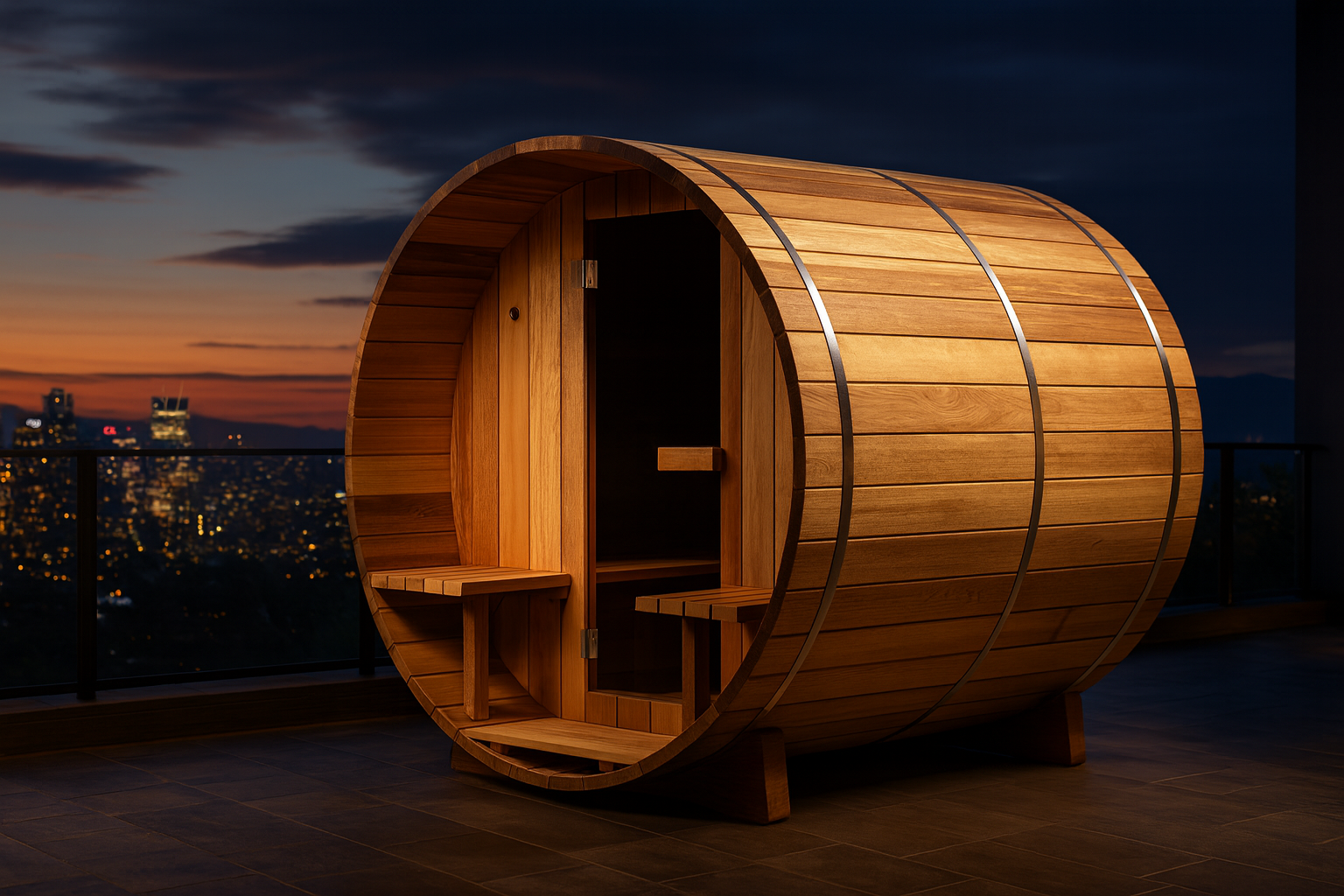 Barrel Sauna Room