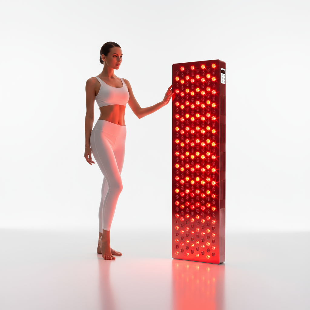 Serevo SR-A240 Red & Infrared Light Therapy Panel — Advanced Whole-Body Light Rejuvenation System (1200W)