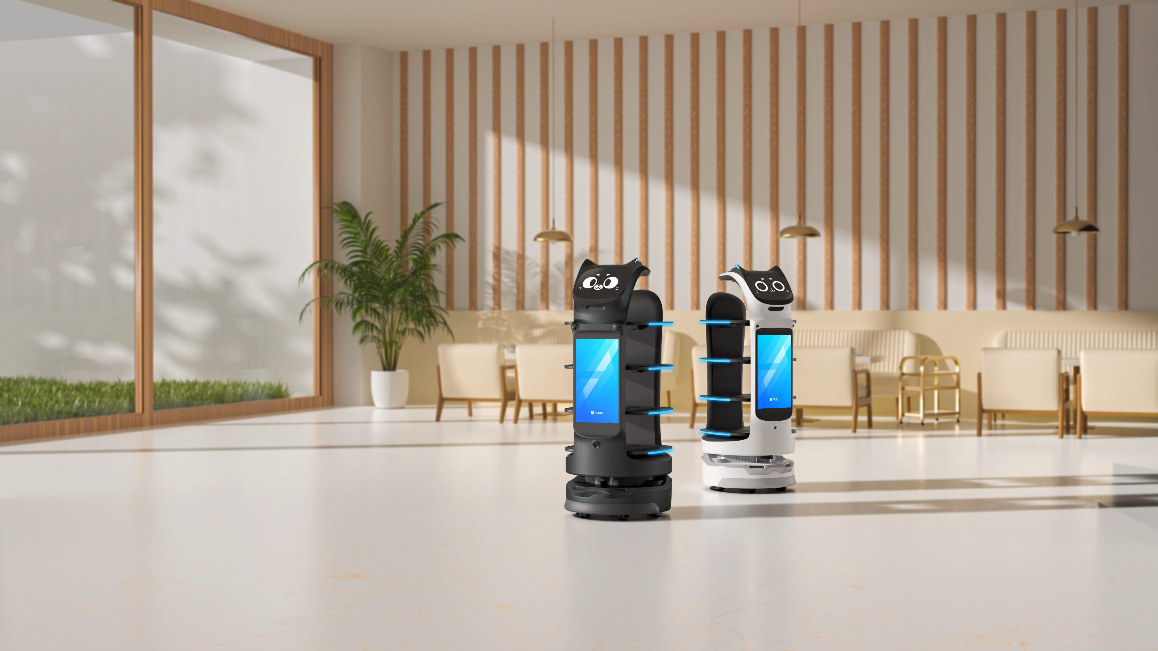 BellaBot Pro – Premium Delivery & Advertising Robot
