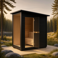 Outdoor Sauna – Obsidian Collection
