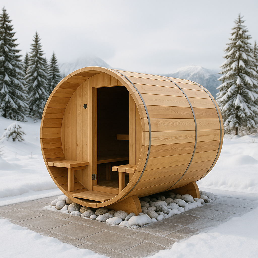 Barrel Sauna Room