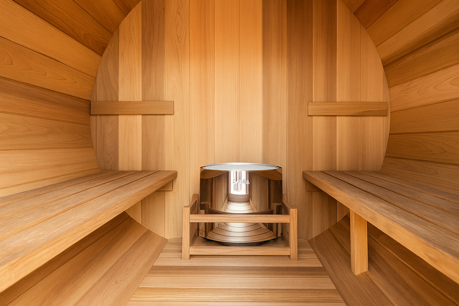 Barrel Sauna Room