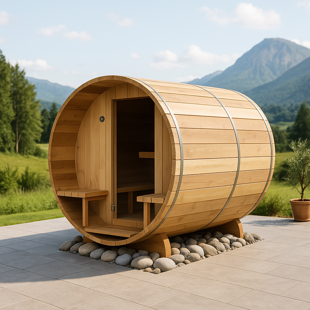Barrel Sauna Room