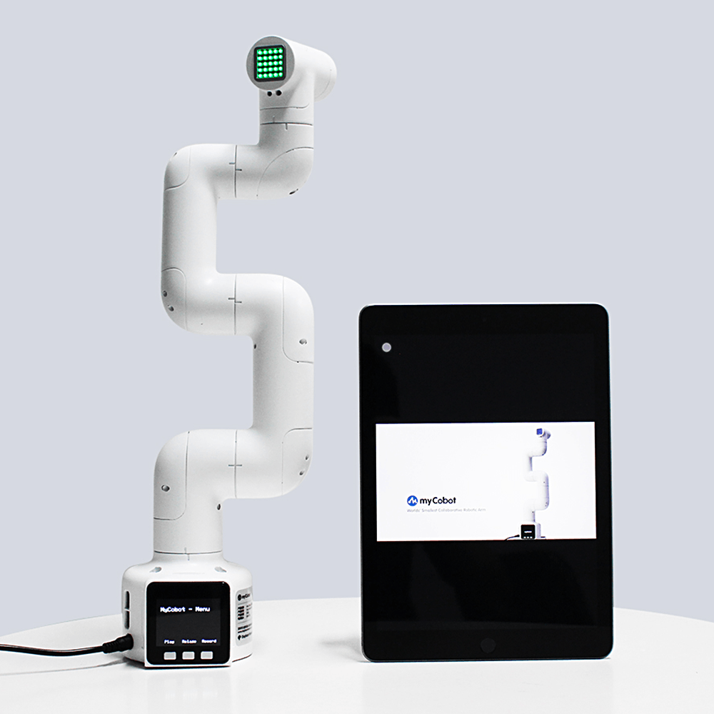 Elephant Robotics myCobot 280 M5Stack 2023 - 6 DOF Collaborative Robot ( Dual Screen Version)