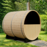 Barrel Sauna – Open Front Collection