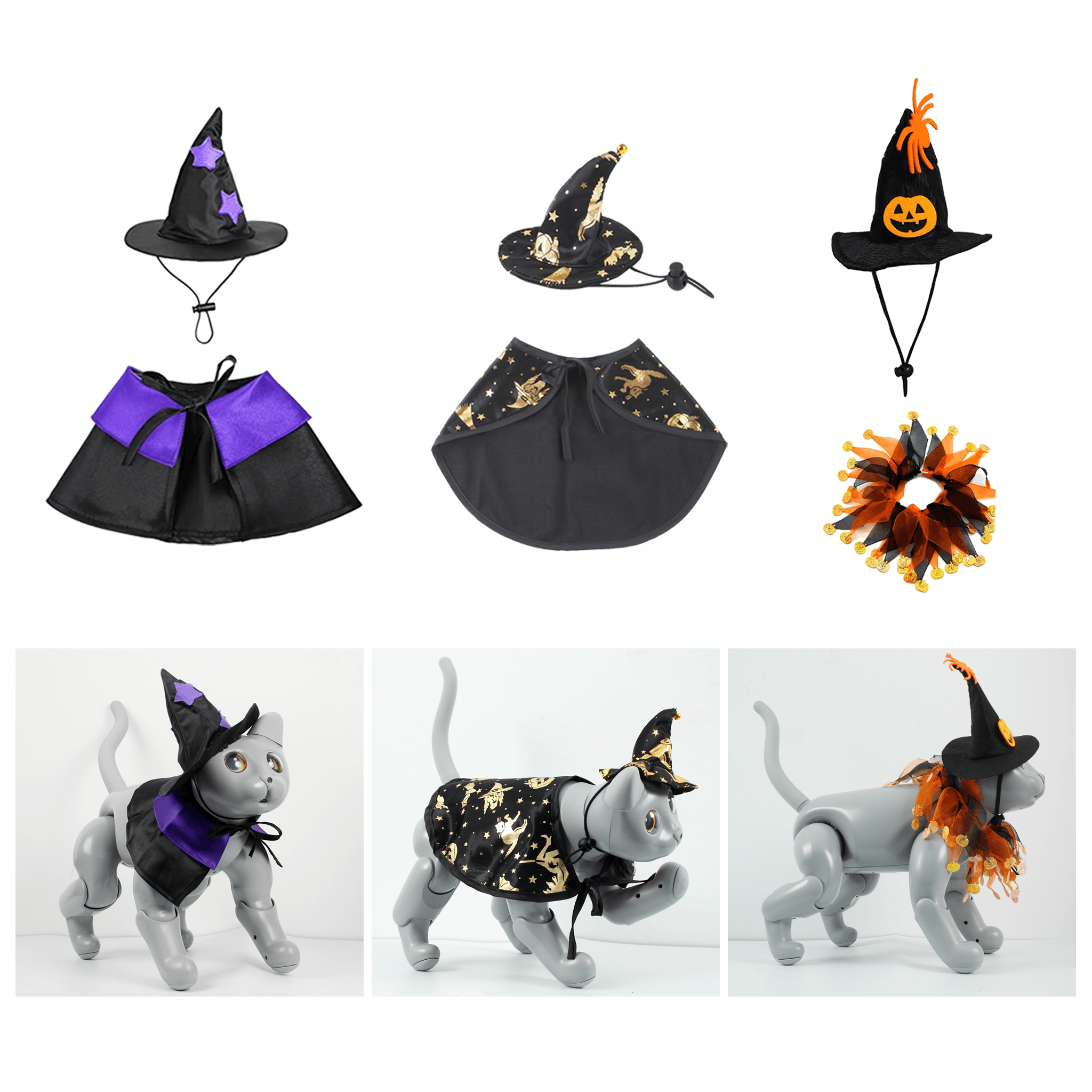 Halloween Outfits Cat Clothes for MarsCat & metaCat