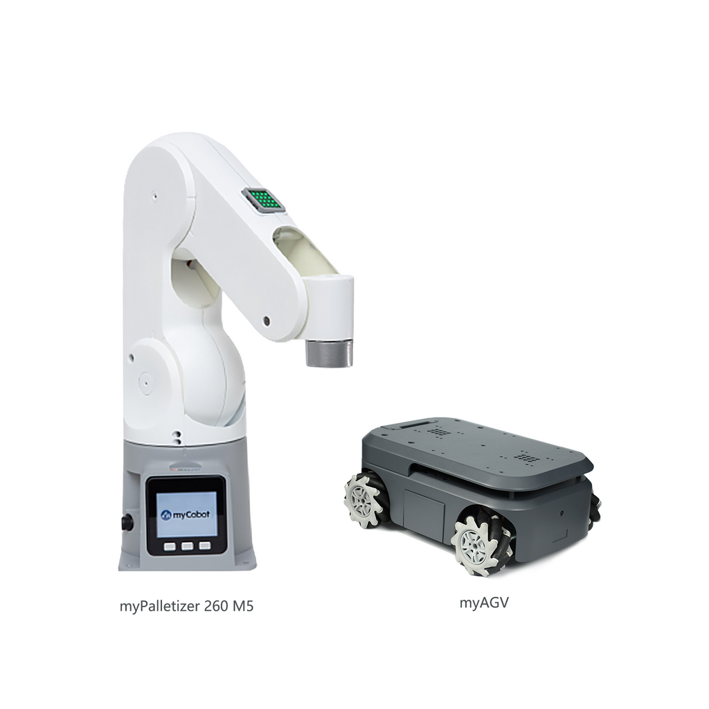 Elephant Robotics myPalletizer 260 M5Stack - The Most Compact 4-Axis Robotic Arm (Dual Screen Version)