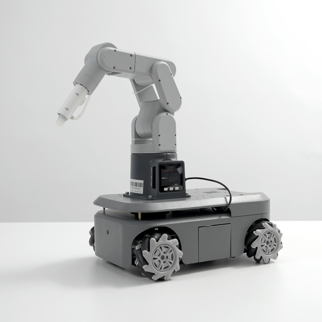 Elephant Robotics myAGV 2023 Jetson Nano - Mobile Chassis Autonomous Navigation Robot Kit 2D/3D Mapping, Smart 4-Wheel Drive Vehicle with Gamepad