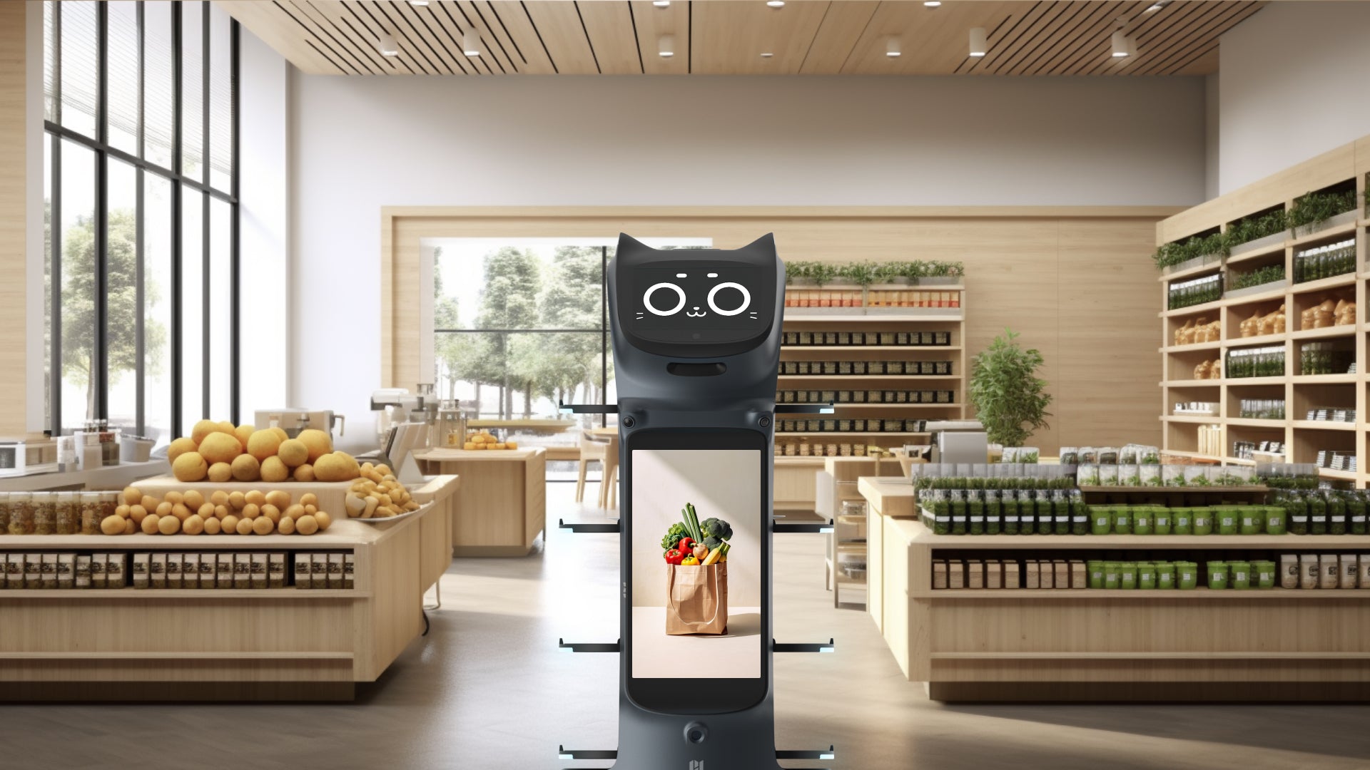 BellaBot Pro – Premium Delivery & Advertising Robot